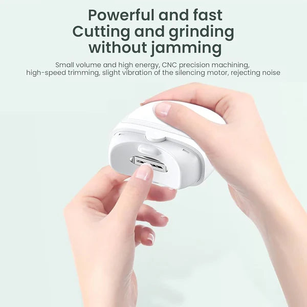 Automatic Electric Nail Clipper Trimmer For Elderly And Children Anti-splash Home Use Nail Scissors