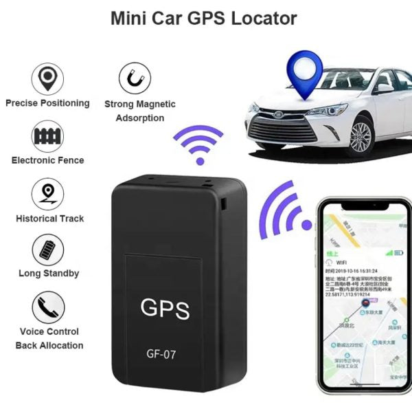 Gf07 Wireless Mini Magnetic Gps Tracker Car Mobile Bike Bag Tracking Device