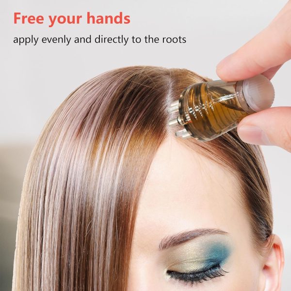 Hair Comb Scalp Liquid Applicator Portable Mini Massage Hair Comb Oil Applicator Comb 6ml