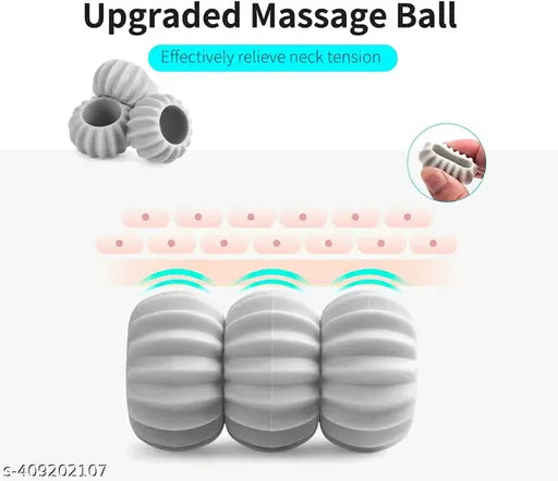 6 Wheel Pressure Point Neck Massager